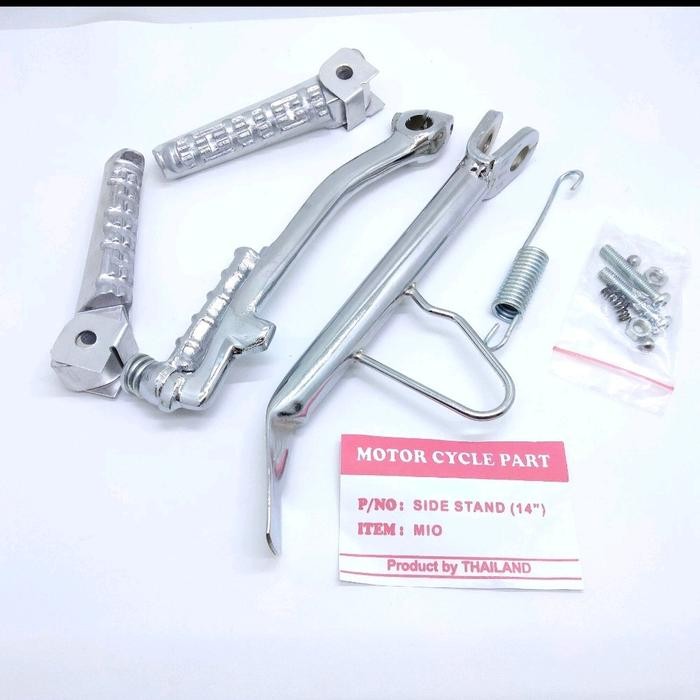 Yollaola.store paket, standar samping ring 14 mio+ engkolan mio+foostep mio chkrome Yamaha Mio soul