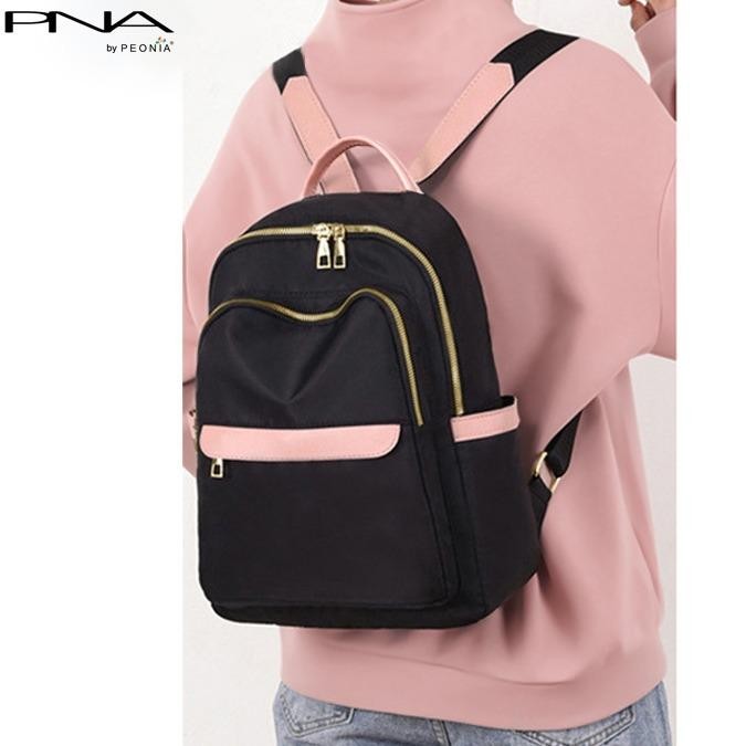 Elizabeth'S Bags - Neora Water Resistant Ransel Korea Tas Wanita Punggung Kantor Kerja Sekolah