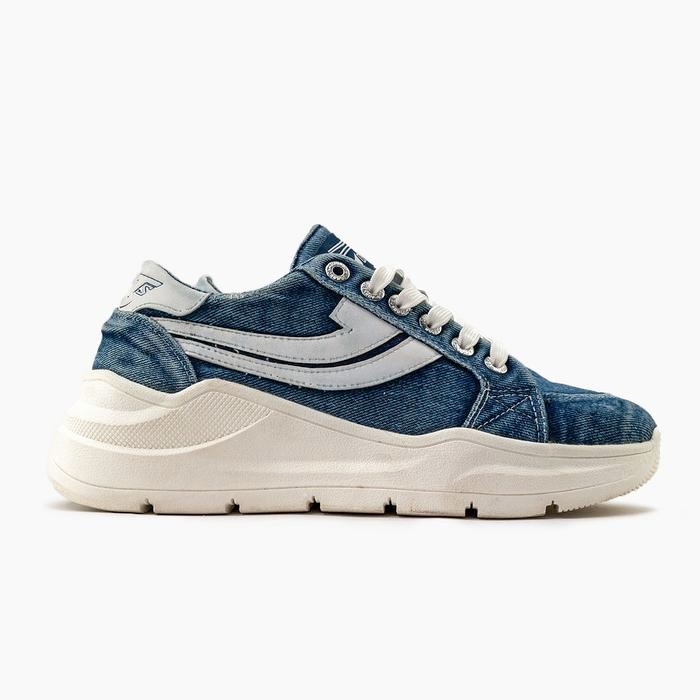 Sepatu Sneakers Johnson - Cosmic Denim Casual Shoes Pria