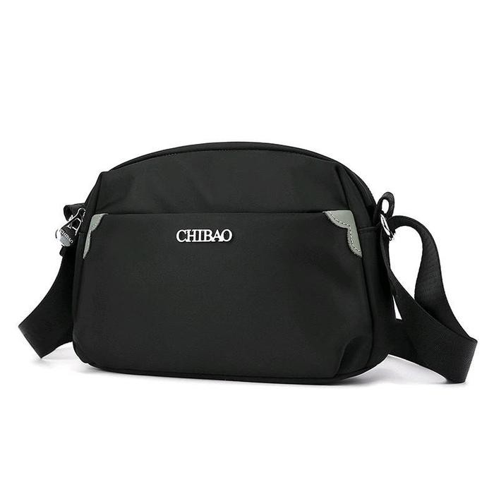 

HN525 Tas Selempang Seri 8216 Nylon Waterproof Hitam BERGARANSI