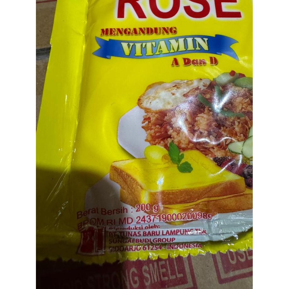 

Rose Brand Margarin / Mentega Serbaguna Sachet 200 Gram