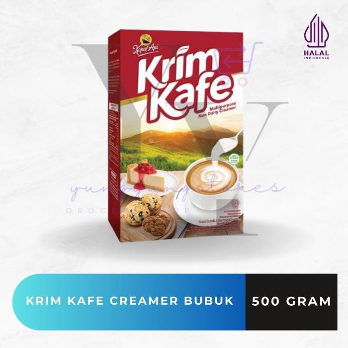 

Krim Kafe Kapal Api Creamer Bubuk Kotak 500 Gram
