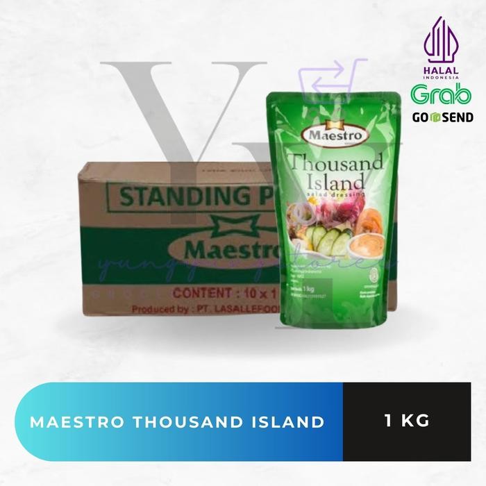 

1 Dus Isi 10 Bungkus Maestro Thousand Island 1 Kg