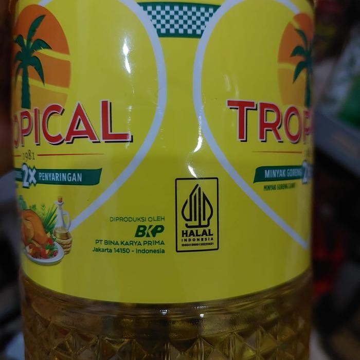

[Botol] Minyak Goreng Tropical 2 Liter