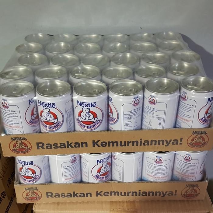 

1 Dus Isi 30 Kaleng Nestle Bear Brand / Susu Beruang 189 Ml