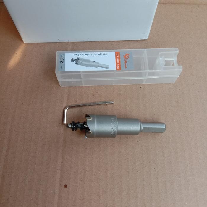 Mata Bor Besi 22Mm / Holesaw Tct 22Mm