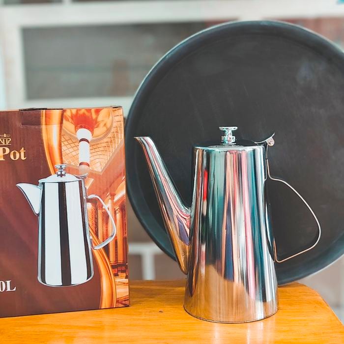 Teko Stainless Steel Cold Pot Thai Tea