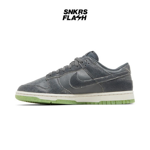 NIKE DUNK LOW RETRO PRM HALLOWEEN IRON GREY Sepatu Sneakers Unisex - DQ7681001 - Size 39
