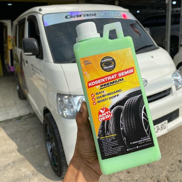 5 LITER KONSENTRAT SEMIR DASHBOAR / SEMIR BODY DOFF CAR SEMIR KARET, SEMIR BAN MOTOR TAHAN LAMA