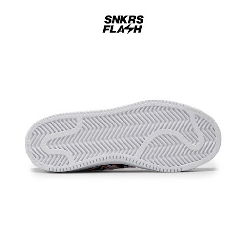 ADIDAS SUPERSTAR OT TECH WHITE TRUE ORANGE Sepatu Sneakers Wanita - GW0523 - Size 38.7