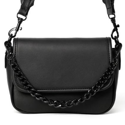 Torch Bags - Akon Tas Selempang Pria Kulit Tas Kulit Cowok Tas Pria Tas Jalan Hitam