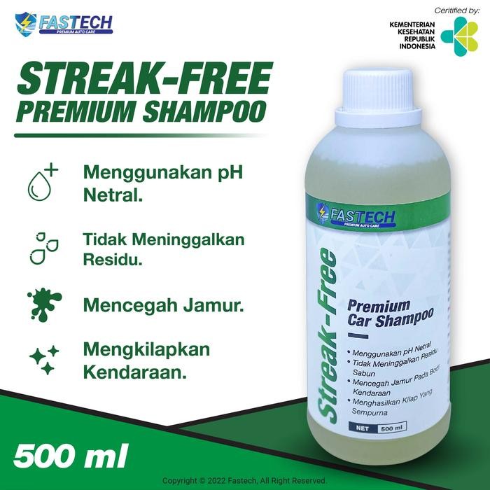 BUNDLING PREMIUM STREAK-FREE SHAMPOO & PREMIUM GLASS CLEANER ANTI FOG