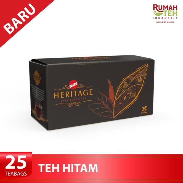 

Lecy.store2 [Promo] Teh Celup Sosro Heritage Single Estate, 1 Box isi 25 tea bags / kantung teh