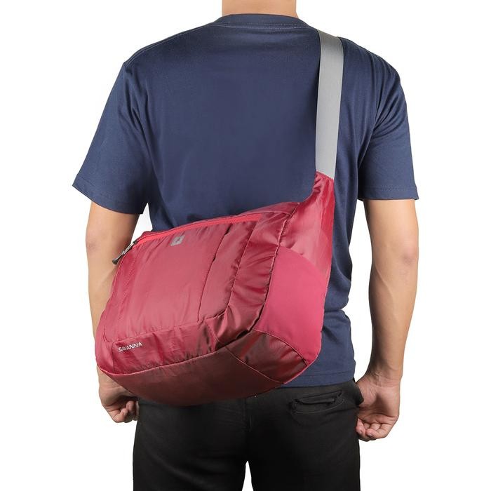 

JR808 Consina Savanna Tas Bahu Selempang Outdoor Travel 2 in 1 Dua Tas Satu Harga CUCI GUDANG