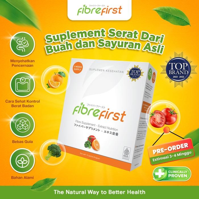 

FibreFirst Diet & Detox Isi 15 Sachets