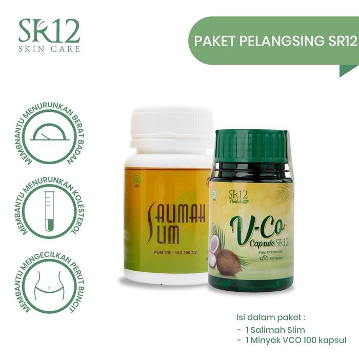 

PAKET PELANGSING AMPUH !! OBAT DIET HERBAL / SALIMAH SLIM & VCO SR12