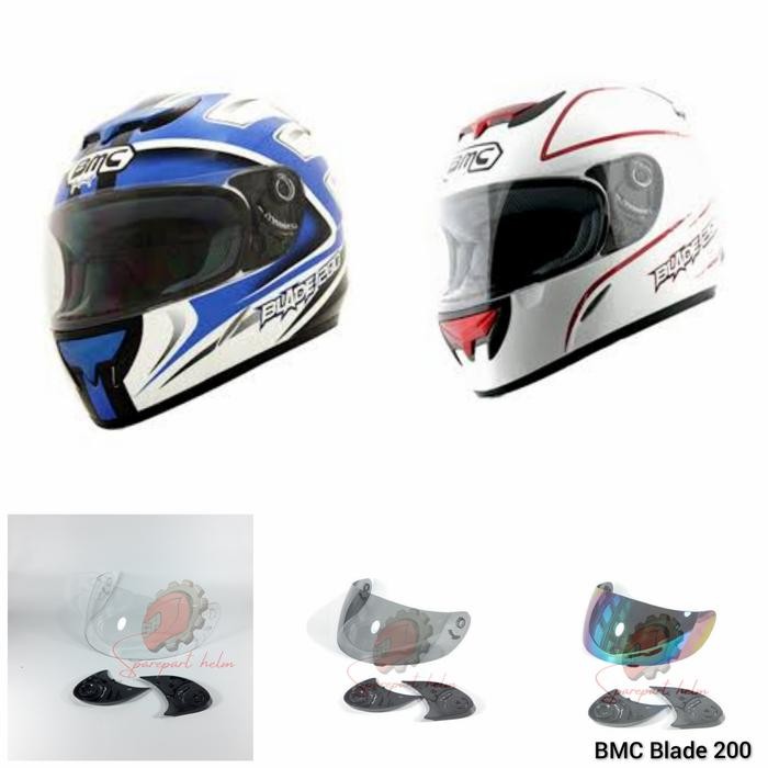 Terlaris - Kaca Helm Bmc Blade 200 Visor Helm Bmc Blade 200