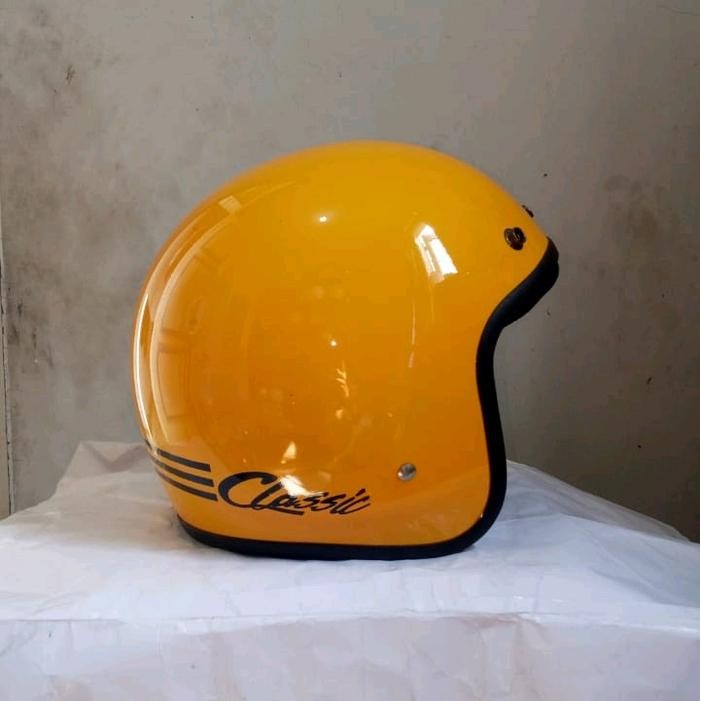 Terlaris - Helm Bogo Classic Excotic Motorcycle Sni Tanpa Kaca