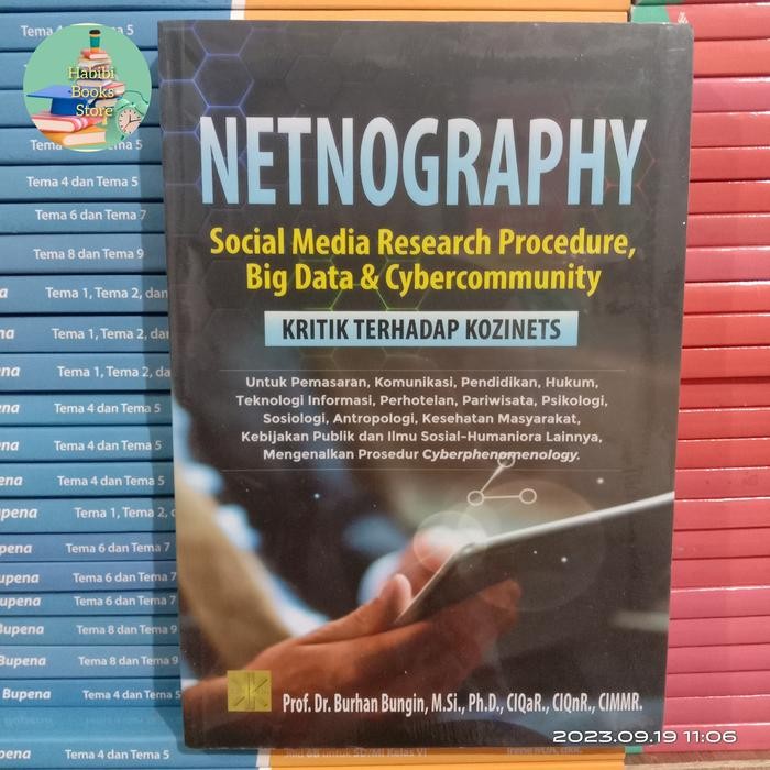 

SALE !!! NETNOGRAPHY SOCIAL MEDIA RESEARCH PROCEDURE BURHAN BUNGIN READYY