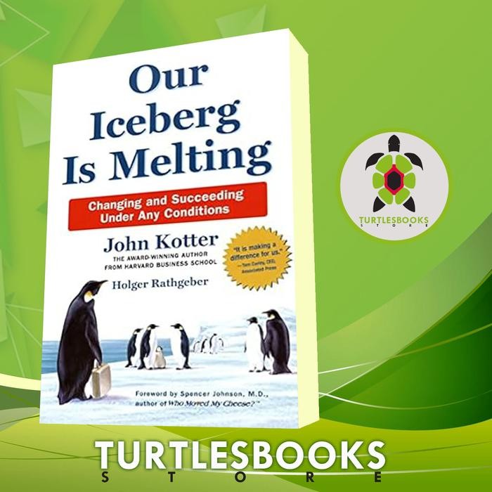 

SALE !!! OUR ICEBERG IS MELTING JOHN P. KOTTER & HOLGER RATHGEBER READYY