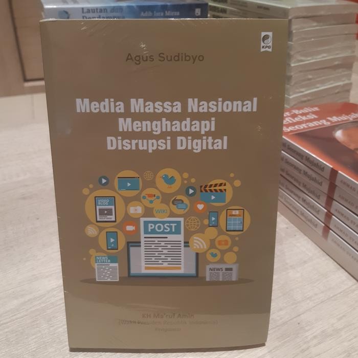 

SALE !!! BUKU MEDIA MASSA NASIONAL MENGHADAPI DISRUPSI DIGITAL BY AGUS SUDIBYO READYY