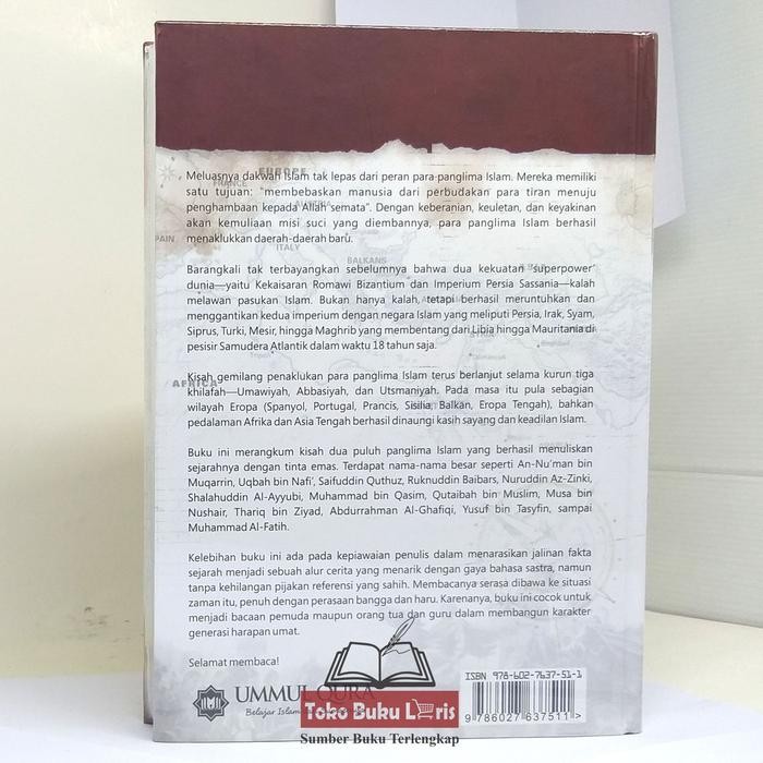 

SALE !!! BUKU PARA PANGLIMA ISLAM PENAKLUK DUNIA - PENERBIT UMMUL QURA READYY