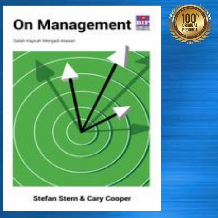 

SALE !!! BUKU ON MANAGEMENT - SALAH KAPRAH MENJADI ATASAN / ORIGINAL READYY