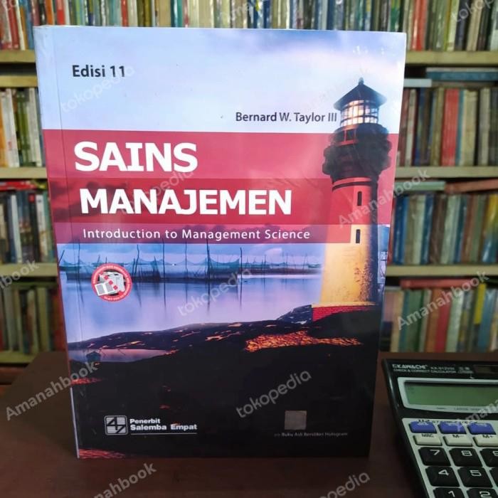 

SALE !!! SAINS MANAJEMEN - EDISI 11 - BERNARD TAYLOR READYY