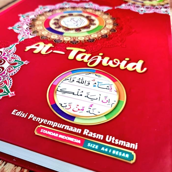 

SALE !!! AL QURAN TAJWID NON TERJEMAH AT-TAJWID A4 KERTAS HVS FULL WARNA ALQURAN READYY