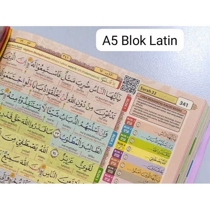 

SALE !!! QURAN JAKET KANCING MAGNETIC HOT STAMP EMBOSS UKURAN A5 TERJEMAH BLOK WARNA GRATIS CUSTOM