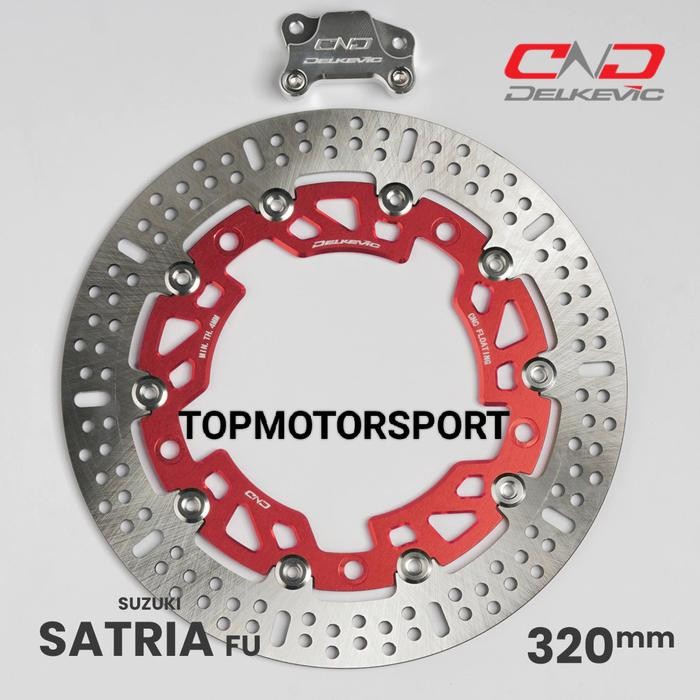 Disc Brake Piringan Cakram Floating Gsx / Satria Fu 320Mm Delkevic
