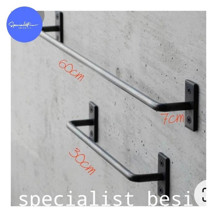 handle pintu rumah besi beton 10mm *