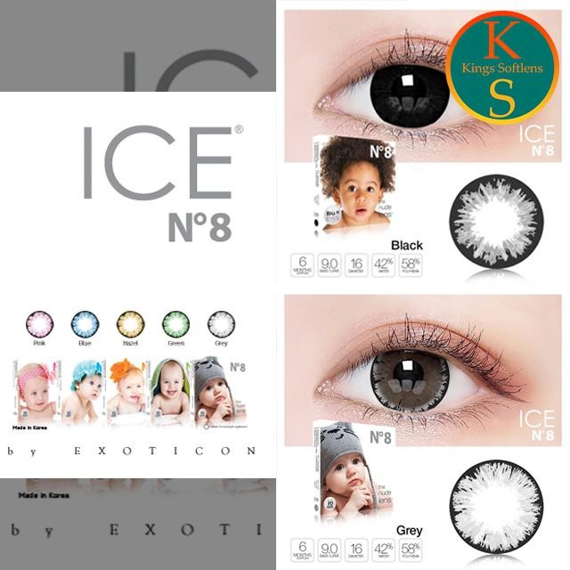 Softlens Ice N8 MINUS 5.50 sampai 6.00