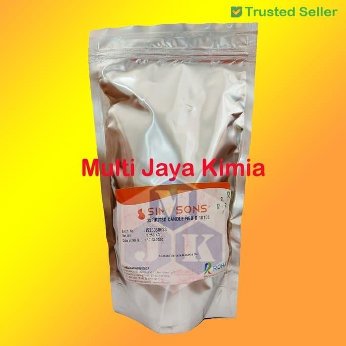 

Pewarna Minyak Ospiritso Candle Red G 10108 250Gram