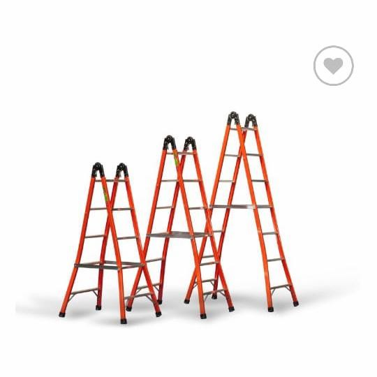 Tangga Lipat 1.5 M // Tangga Aluminium 2 Fungsi // ,