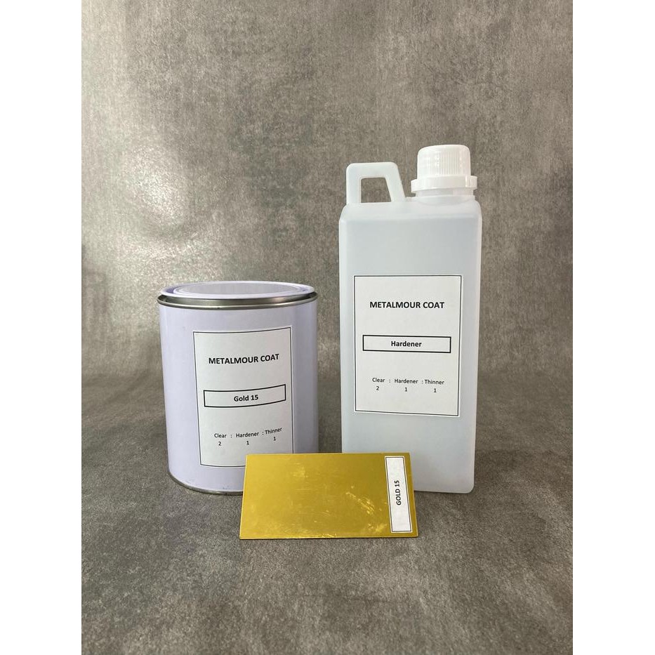 METALMOUR COAT - GOLD / Cat Stainless / Cat Electroplatting / Cat Chrome