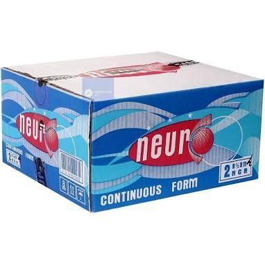 

Continous Form 91/2 x 11 2Ply/2 (K2/2 Neuro) NCR / Kertas Komputer