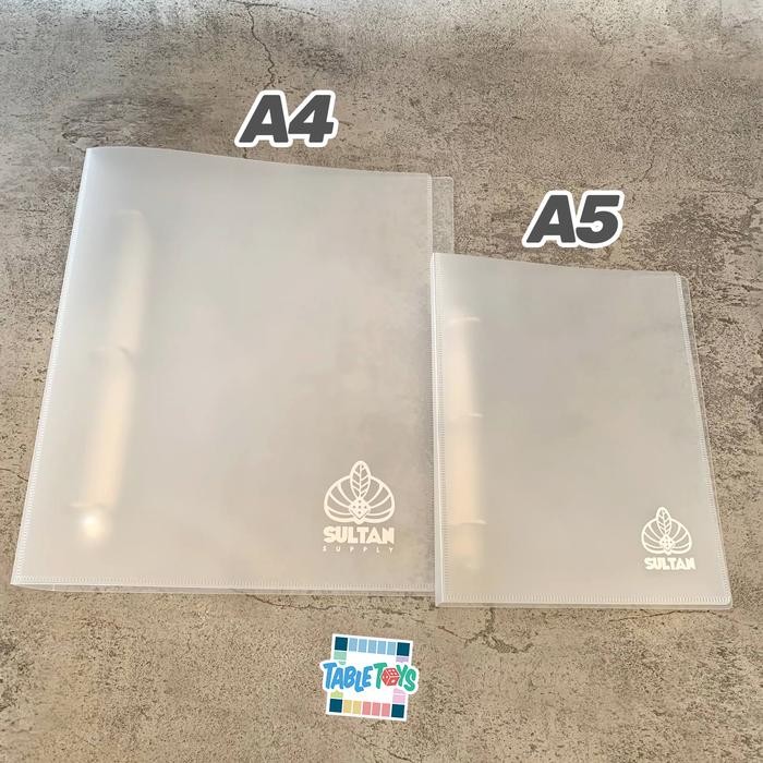 

Sultan Binder Transparent Matte (3 Rings)