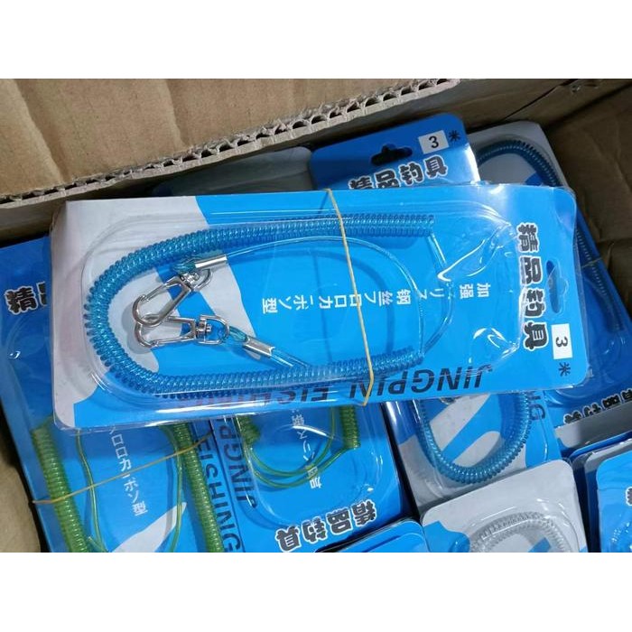 

Tali Lanyard Spiral Elastis Anti Hilang Multi Warna Untuk Memancing