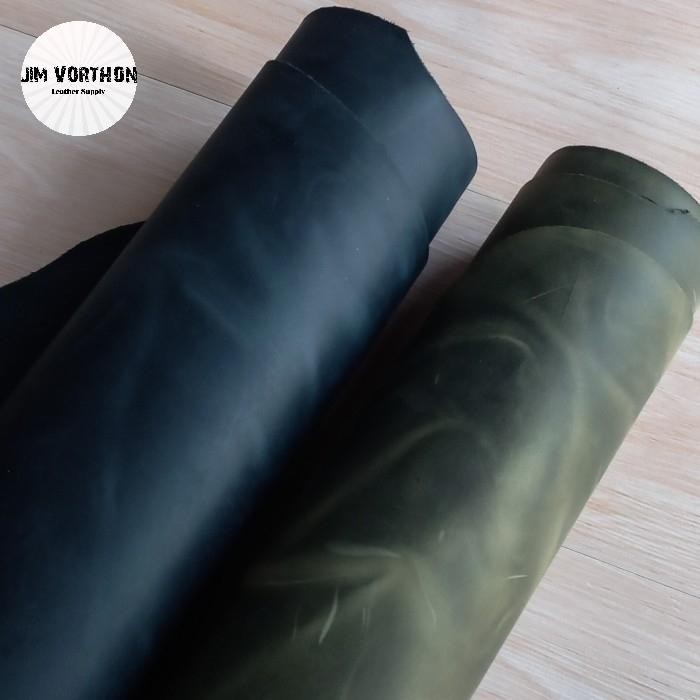 

Crazy Horse Black & Olive green 1,6 mm lembaran jim vorthon