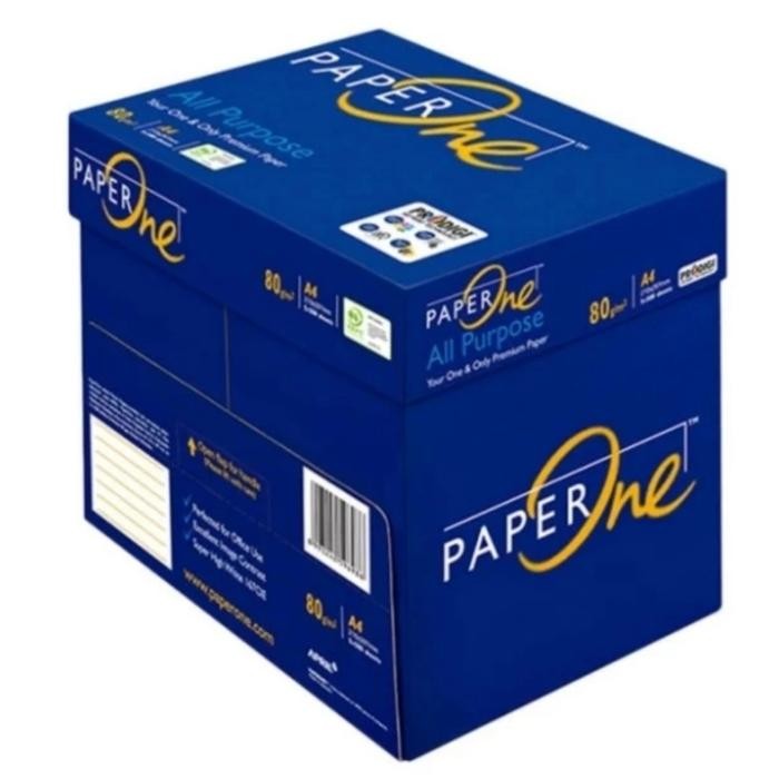 

(DUS) Kertas A4 80Gr Paperone Isi 5 Rim / Kertas HVS A4 80gr PO
