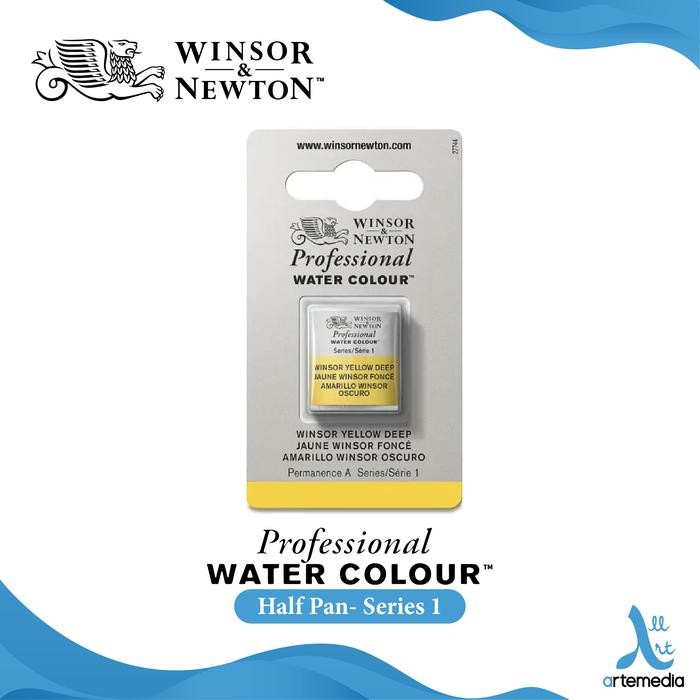 

Stok Baru Cat Air Winsor & Newton Professional Watercolor Half Pan Series 1 - 01