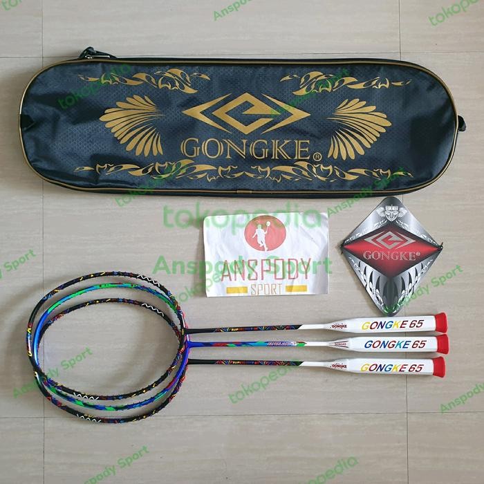 Raket Badminton Gongke Superlight Terbaru Best Quality 100% Original