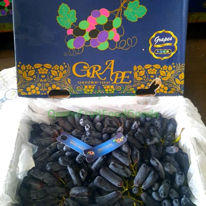 

ASLI Buah Anggur Moondrop Seedless Impor perdos READY STOCK