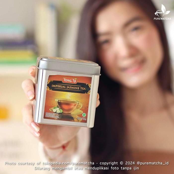 

Tong Tji Imperial Jasmine Tea Kaleng 100gr Daun Teh Melati Tongtji Tea