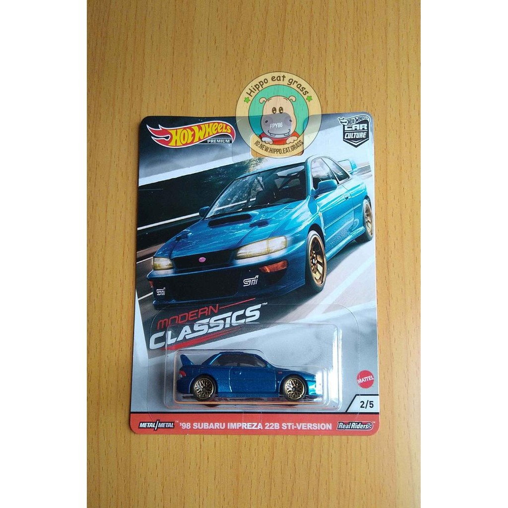 Hot Wheels Hotwheels Modern Classic Subaru Impreza 228 STI Version
