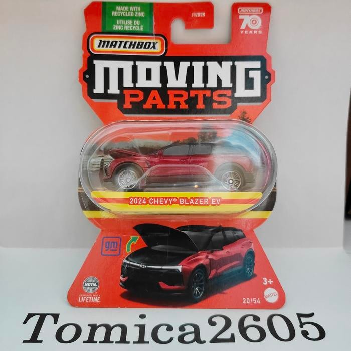 Matchbox Moving Parts 2024 Chevy Blazer EV