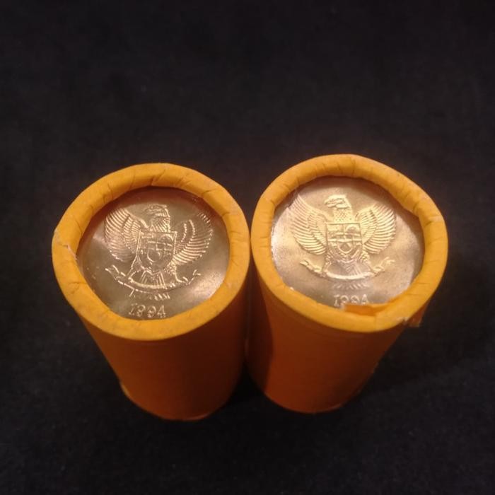 Koin Indonesia Rp 50 Komodo Roll Original Emisi 1994