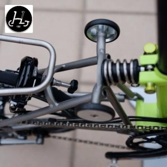 H&H Original Stop Disc Titanium Thor Hammer Bromptonn Lipatan3 - New