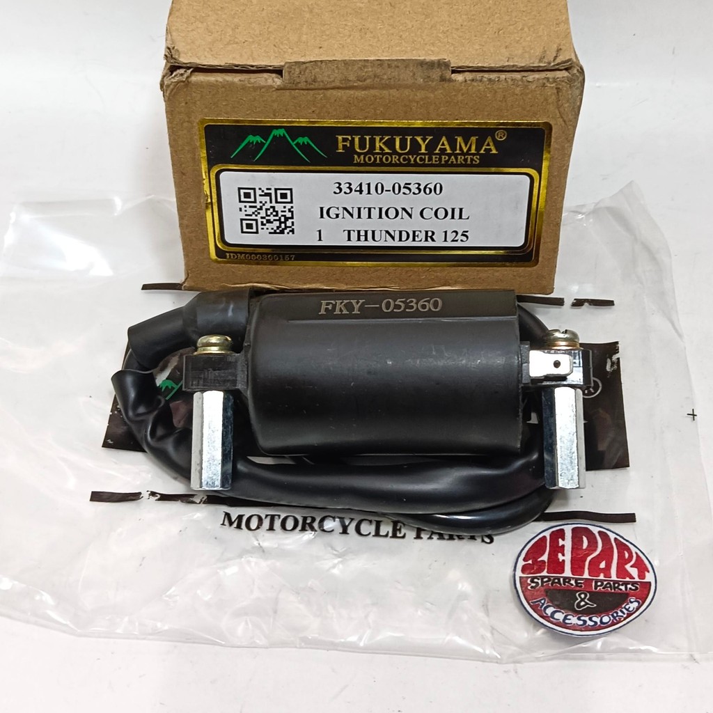 Koil Thunder 125 12 Volt Ignation Coil Suzuki Thunder 12V 33410-05360 Limited Item Barang Langka Spa
